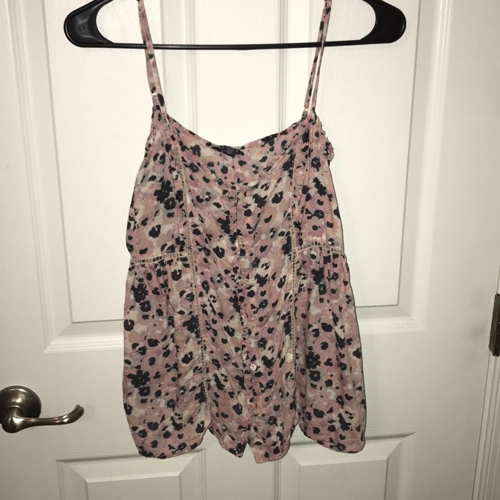 Pink and Blue AEO tank